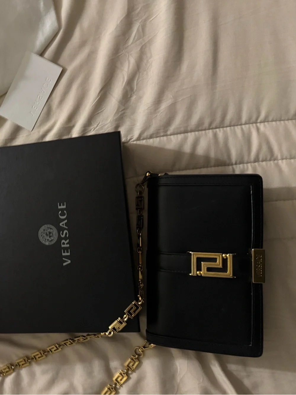 Versace Greca goddess mini bag